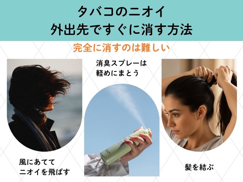 タバコのニオイをすぐに消す方法